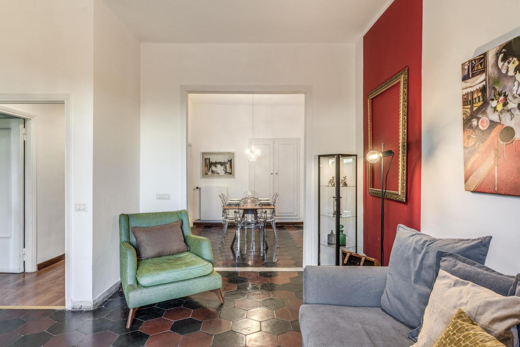 Aweshomeitaly - Spagna Glamour Life Penthouse Rom Exterior foto